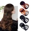 Kẹp tóc SUNKISSD​​, Hình dạng mỏ vịt​​ ​​Tay cầm chống trượt​​ Kẹp móng vuốt, Mũ thời trang ​​Phụ kiện tóc bằng nhựa thanh lịch dành cho nữ​​