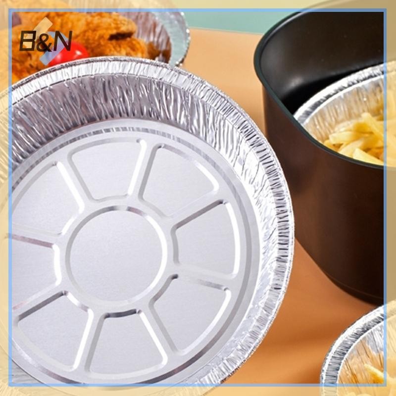 B & N Air Fryer Nhôm Lá Chảo Đồ Dùng Nhà Bếp Hộp Đựng Thực Phẩm Lò Nướng Vuông Khay BBQ Chống Dầu Chống Dính Dụng Cụ Nướng Bánh Nhà Bếp.