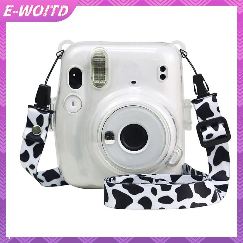 E-WOITD Dây đeo vai cổ máy ảnh 1,2m cho Instax 11 8 + 9 Dây đeo lưng đầy màu sắc Dây đeo máy ảnh HNVN