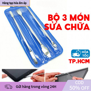 【COD】Bộ Dụng Cụ 3 Món Cạy Mở Vỏ Điện Thoại, Laptop – Dùng Cho Thợ Sửa Chữa, Độ Bền Cao