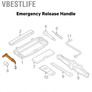 VBESTLIFE Bohemia-VN Xử lý phát hành khẩn cấp Phanh đỗ xe 245759395 Lớp phủ màu dễ dàng điều khiển phù hợp cho x5 x6 E7 E71 Bộ dụng cụ đòn bẩy