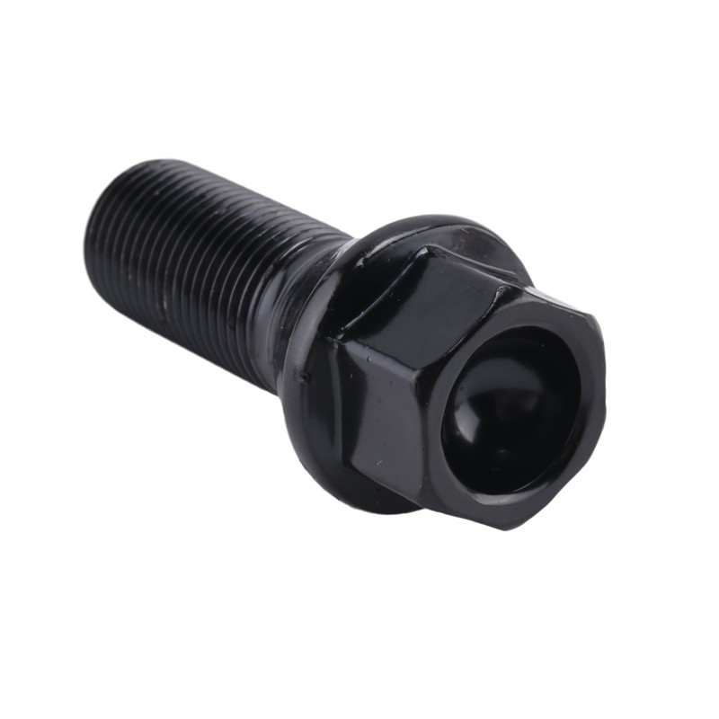 5 Cái M14 x 1.25 Đen Khóa Bánh Xe Lug Bu Lông Thép 36136781151 Cho - X3 X5 E70 E71 F20 F25 X5 X6