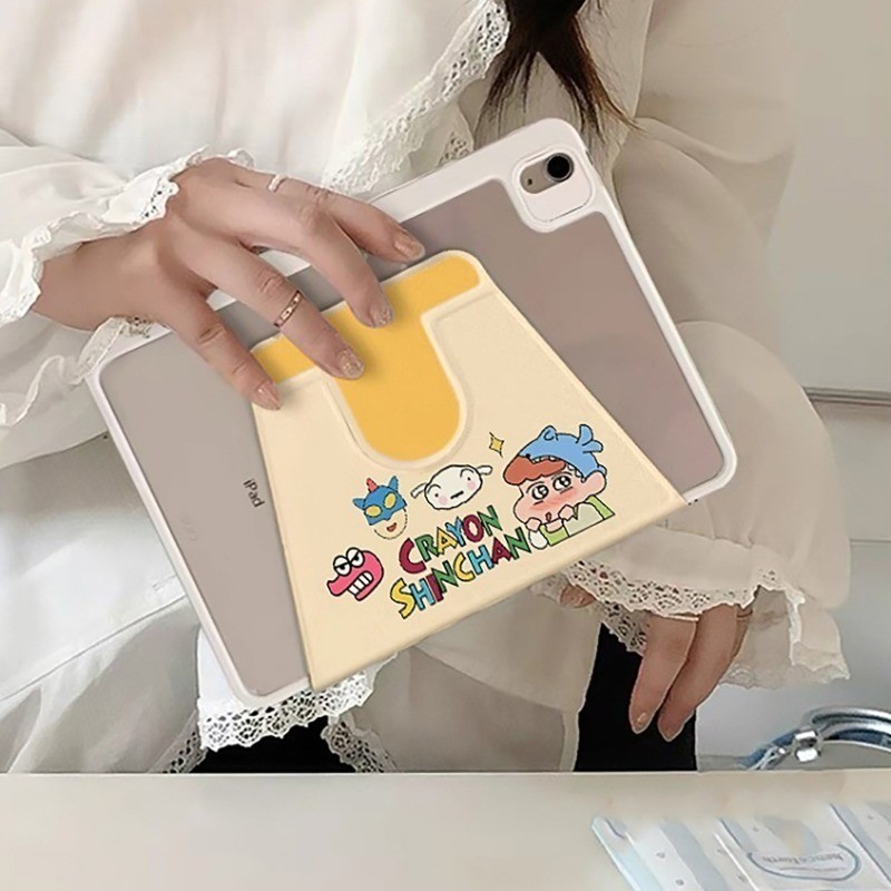 Ốp bảo vệ cho Samsung Galaxy tab A8 vỏ Tab S6 lite 2024 S10ULTRA A9 + S9 FE + S7 + / S8 + / S7FE S10 FE + Tab A7 lite 8.7inch s10plus 12.4inch vỏ máy tính bảng Hoạt hình dễ thương