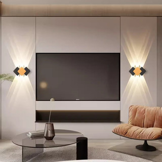 AIMI Đèn Tường Ngoài Trời Ip65 Đèn Tường Led Chống Nước Trang Trí Tường Trong Nhà Thích Hợp Cho Sân Vườn Phòng Ngủ Nhà Hàng Sinh Hoạt