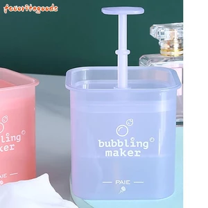 FAVORITEGOODS Face Foam Cup, Dễ dàng làm sạch Máy tạo bọt đáng yêu, Máy tạo bọt thủ công bằng nhựa lớn màu trắng tại nhà