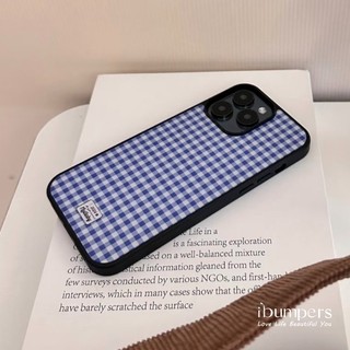 ibumpers Ốp Điện Thoại iPhone Hàn Quốc Màu Hồng Tươi Tím Họa Tiết Kẻ Sọc Cho IPhone 16 15 14 12 13 11 Pro Max IP 7 8 Plus X XS XR Ốp Lưng Mỏng Silicon Mềm Da Họa Tiết
