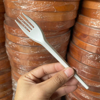 Nĩa nhựa dùng 1 lần - Bịch 100 cái