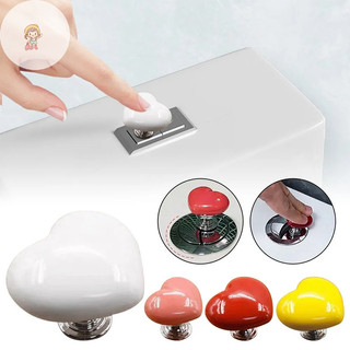 TWE 1 / 2 Cái Nhiều Màu Sắc Hình Trái Tim Nhà Vệ Sinh Bấm Nút Nước Đẩy Móng Tay Nghệ Thuật Trợ Lý Tủ Cửa Ngăn Kéo Tay Cầm VN