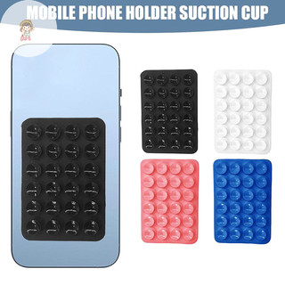 Twe Tấm Hút Silicon Hai Mặt Cho Điện Thoại Di Động Cố Định Cốc Hút Lưng Dính Cao Su Silicon Hút Miếng Lót Cho Miếng Lót Cố Định VN