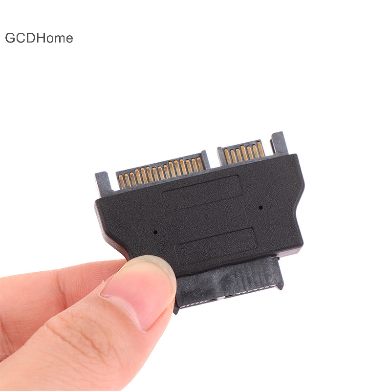 Gcdhome Slimline Adapter SATA 7 + 15 22Pin Nam Sang Slim SATA 7 + 6 13Pin Nữ Adapter HOT