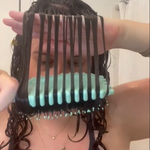 SEVICH Bounce Curl Define Styling Brush Detangling Hair Brush Tangled Hair Lược Định hình Định hình uốn tóc Dụng cụ tạo kiểu tóc