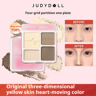 Judydoll Bảng Phấn phủ toàn bộ trong một có độ bóng cao.