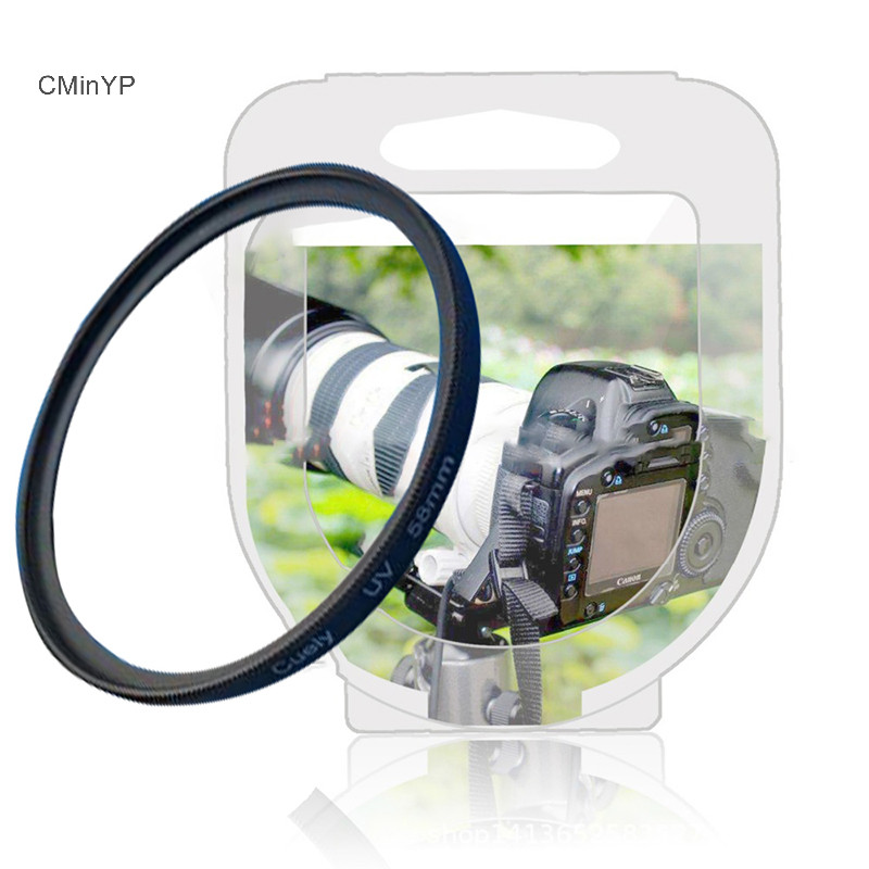 Cyp 37 40.5 43 46 49 52 55 58 62 67 72 77 82mm HD Ống kính UV Lọc kỹ thuật số Ống kính bảo vệ cho máy ảnh SLR 99,9% Glory