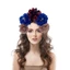 Woke Witch Rose Headband Trang phục phù thủy Halloween Skull và Dark Flower cho chương trình trực tiếp