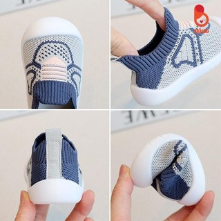 Giày bún tập đi phối lưới đế chống trơn trượt cho bé
