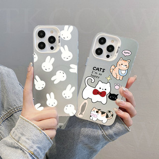 Phim Hoạt Hình Thỏ Dễ Thương Nơ Mèo Mờ Ốp Lưng Điện Thoại OnePlus 11 11R 12 ACE 3V 3 2 Pro 2V Nord N300 N20 SE Ốp Lưng Cao Cấp Chống Sốc