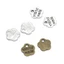Flgo 200 Chiếc Hợp Kim Độc Đáo Chữ Charm Hoa Họa Tiết Mặt Dây Chuyền Để Làm Đồ Trang Sức