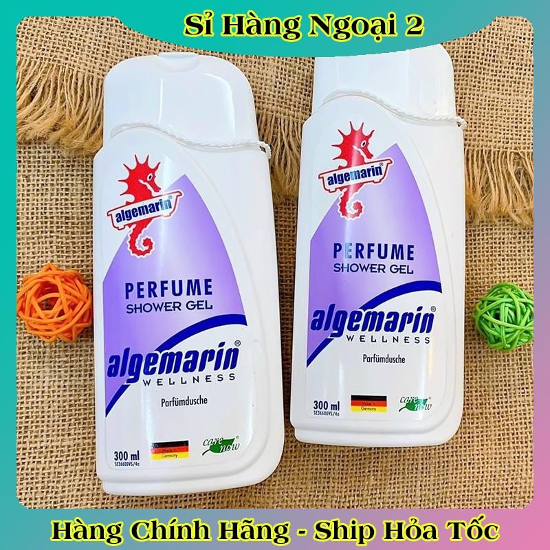 [Mẫu mới nhất] Sữa tắm cá ngựa Algemarin Perfume chai 300ml/600ml của Đức