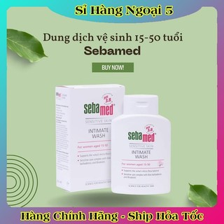 Dung dịch vệ sinh phụ nữ SEBAMED pH3.8 200ml làm sạch nhẹ nhàng an toàn chính hãng - Hàng nội địa Đức