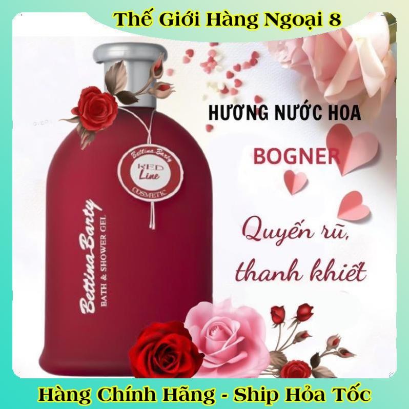 Sữa Tắm Nước Hoa Bettina Barty Bath And Shower Gel 500ml, Lăn khử mùi Vanilla CHUẨN ĐỨC [Hot]