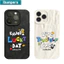 ibumpers Ốp lưng Iphone Cute đơn giản văn Bản in hình nhám Ốp điện thoại Mỏng Silicone Mềm Chống sốc Chống bẩn Cho Iphone 15 14 12 13 11 Pro Max IP 7 8 Plus Iphon X XS XR