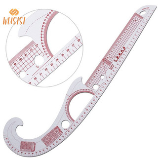 [Wusisi] Thước May Đường Cong Pháp Bằng Nhựa Đa Năng Thước Cong Dễ Dàng Cho Knitters MỚI