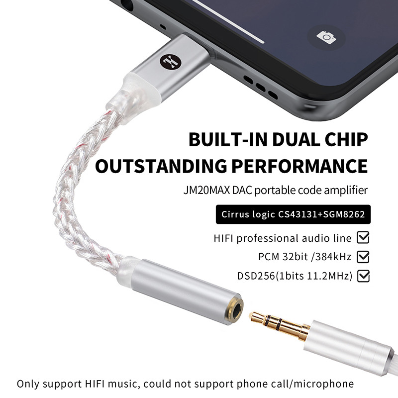 JCALLY JM20 Max Portable DAC-Amplifier