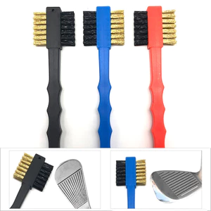 Tmoy Golf Bàn Chải Làm Sạch Câu Lạc Bộ Bụi Chống Mài Mòn Di Động Chống Trơn Trượt Tay Cầm al Thoải Mái Tay Cầm Bụi Bẩn Loại Bỏ Nylon Bri TCS