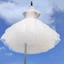 SNUGHOUSE Trắng Petticoat, Váy phồng không xương Lolita, Váy sợi mềm 4 lớp Crinolinas Phụ kiện Cosplay Đáy Váy Hỗ trợ