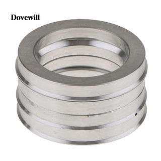 73.1 - 54.1mm 4 Cái / bộ RING SPIGOT Cho Bánh Xe Hub Miếng Đệm Trung Tâm Hợp Kim