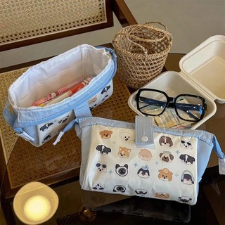 Ngọt Ngào Hoạt Hình Bút Chì Cô Gái Kawaii Động Vật Mèo Con Cún Con Văn Phòng Phẩm Tổ Chức Dung Tích Lớn Túi Đựng Bút Đồ Dùng Học Tập