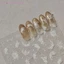 Dainty Dahlia Shape Miếng Dán Móng Tay Lập Thể Giảm Móng Tay Decal Trang Trí DIY Tăng Cường Keo Dán [vẻ Đẹp]