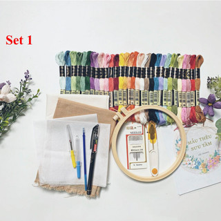 Set Thêu Cơ Bản Cho Những Bạn Mới Tập Thêu Thùa Handmade