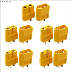 Yjcnelcr Bộ 10 Chiếc Bán Chạy XT60 XT-60 Nam Nữ Kết Nối Phích Cắm Cho RC Lipo