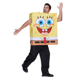 Nam Ngộ nghĩnh SpongeBob SquarePants Trang Phục Hóa Trang Người Lớn Halloween Hoạt Hình Linh Vật Sân Khấu