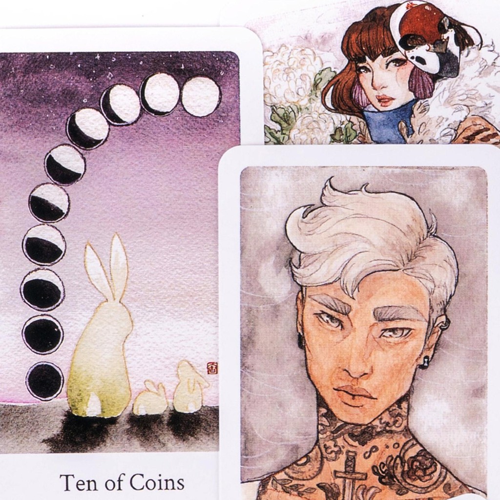 The Botan Tarot Bói toán Tarot Cards Fortune Telling Game Cards junlavn