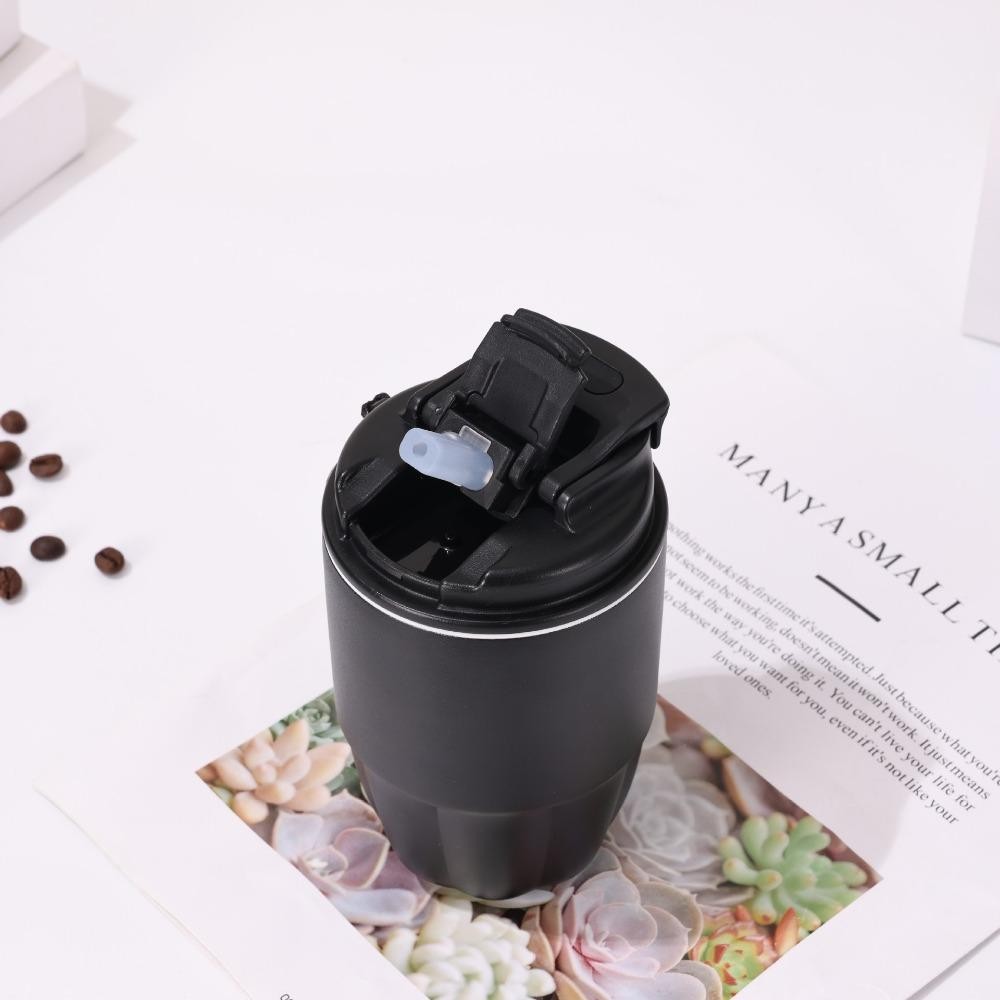 Cốc cà phê bằng thép không gỉ FUHUIOT, Cốc uống nước kép cầm tay Mini, Đồ uống thời trang tiện lợi Bình chân không dung tích nhỏ tại nhà