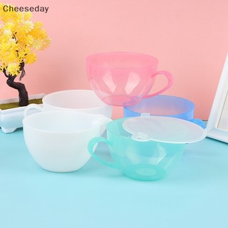 Tô Trộn Kem Bơ / Bánh Macaron Có Tay Cầm/Bát Nhựa Đánh Kem Pha Mầu Trang Trí Bánh Mới