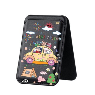Hoạt Hình Xe Họa Tiết Ví Cho iPhone 16 15 14 13 12 11 Pro Max Plus Thẻ Da Điện Thoại Cho Ốp Lưng Bỏ Túi Bao