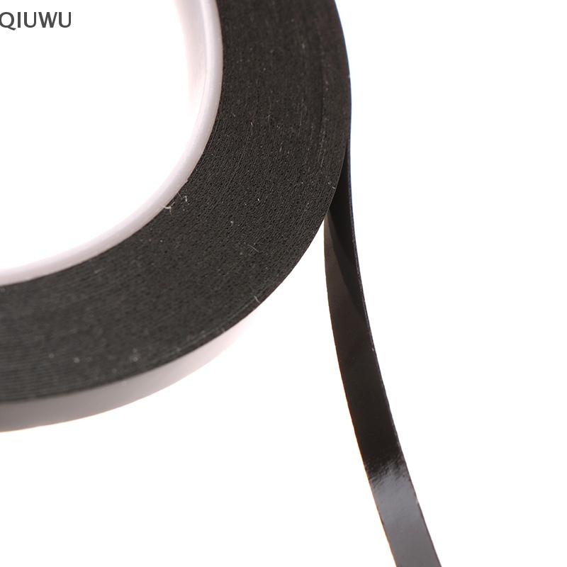 Qiuwu 2-5MM 10M Đen Băng Dính Chắc Chắn Cuộn Cho Máy Tính Bảng LCD Cảm Ứng Khung Kính Mặt Sau Sửa Chữa Keo Hai Mặt Cho Điện Thoại.