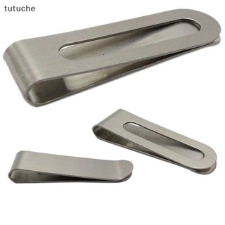 Tutuche Slim Thép không gỉ Kẹp tiền Ví Thẻ tín dụng ID Người giữ tiền VN