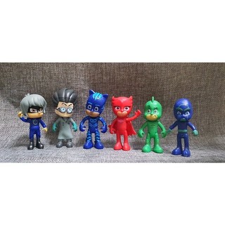 Little Masked Man Trang trí bánh Búp bê 6 Đồ trang trí búp bê nướng bánh Búp bê thủ công Phong cảnh vi mô