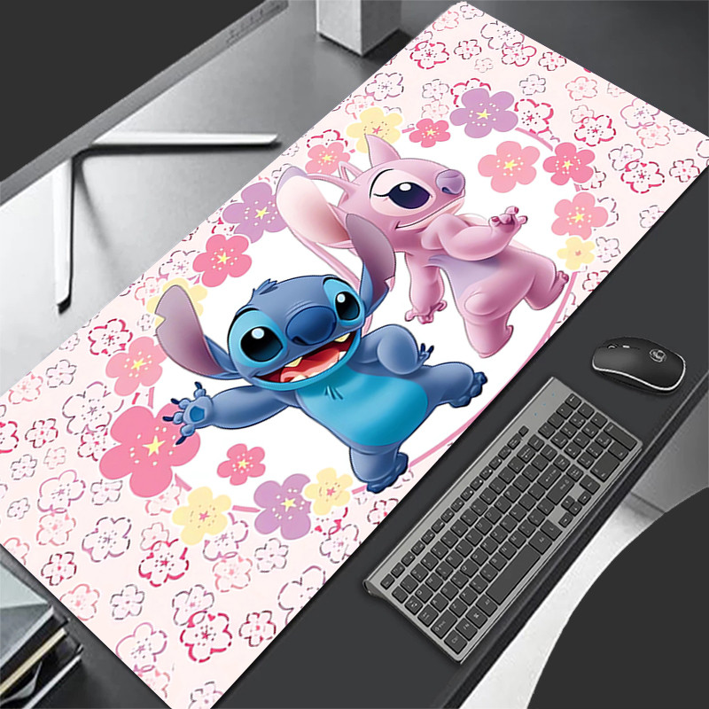 Miếng Lót Chuột Chơi Game Anime Miếng Lót Bàn Phím Thảm PC Mousepad XXL Stitch Miếng Lót Chuột Laptop Mở Rộng Để Bàn Thảm Cho LOL Game Thủ