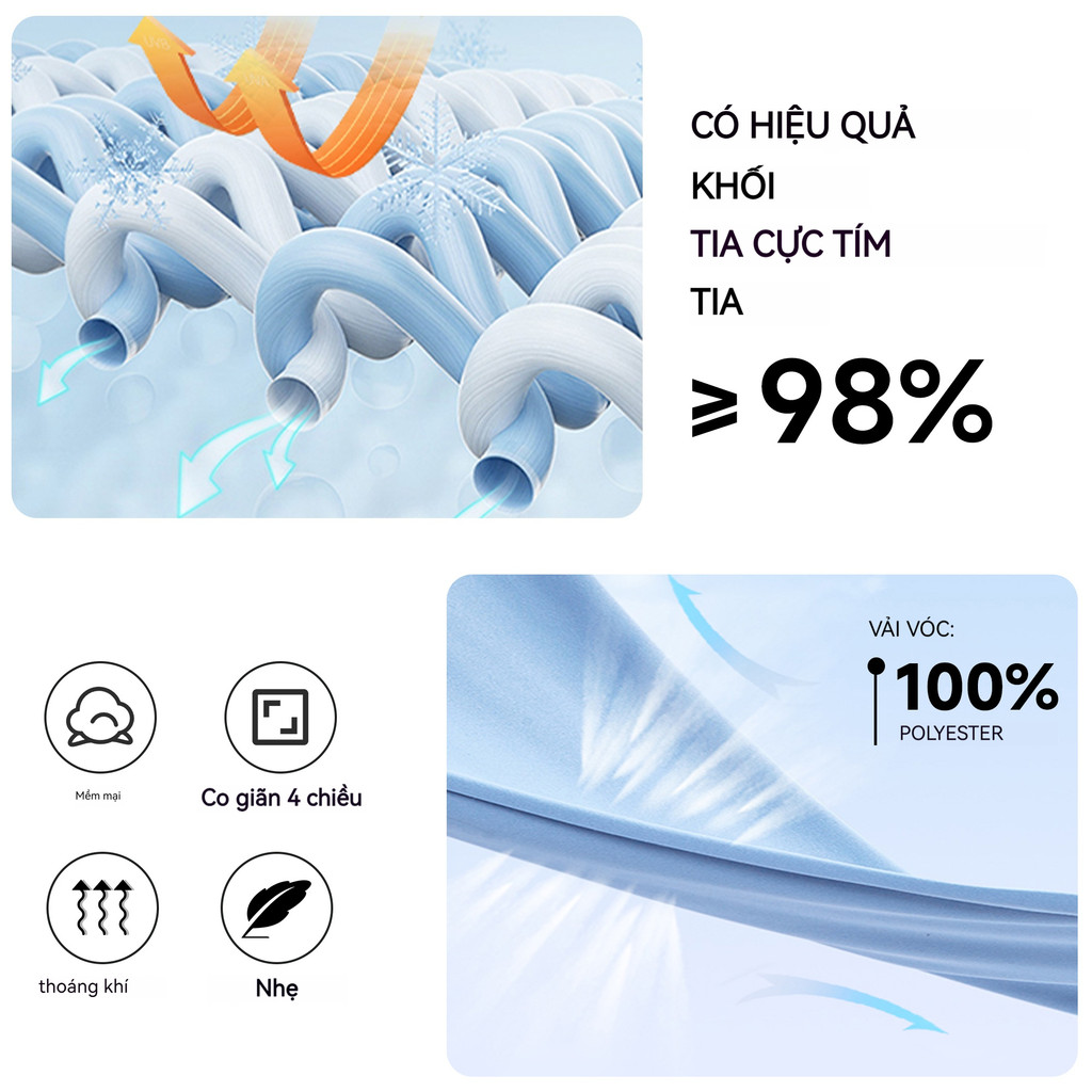 Leikefitness - Quần Áo Chống Nắng Ice Silk Mùa Hè 2025, Thoáng Khí và Bảo Vệ Tia UV