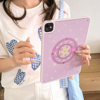 Vỏ cứng Acrylic Magic Star Cover cho Mini6 Mini7 A17Pro IPad 5 6 7 8 9 10 11 A16 Air 2 3 4 5 6 Air 11 M2 Pro10.5 10.2 "Pro11 2018 2020 2021 2022 M4 Pro13 2024 2025