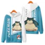 Cosplay Áo Dài 3D Hoodie Phong Cách Pokémon Snorlax - Unisex