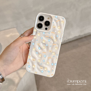 ibumpers Ốp Điện Thoại iPhone Họa Tiết Gấu Hoạt Hình Hợp Thời Trang Cho IPhone 11 12 13 14 15 16 Pro Max Ốp Lưng Thiên Thạch Màu Kẹo Silicon Mềm Chống Sốc