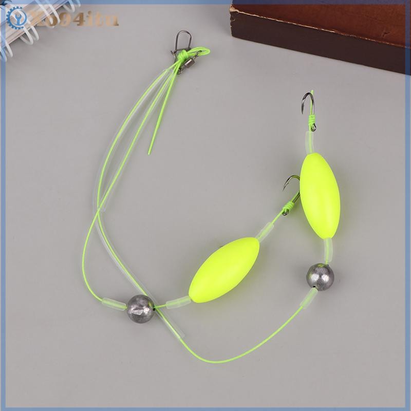 Móc câu cá XOITU với móc ngược đáy giàn khoan lật, size 3, sẵn sàng sử dụng