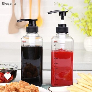 Máy phân phối chất lỏng EGN 500ML / 1000ML có quy mô Bình nhỏ giọt xi-rô cà phê có vòi phun thủy lực Nhà bếp Hộp đựng mật ong N