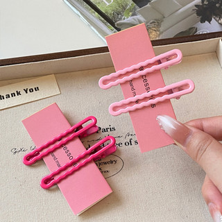 Kẹp Tóc Màu Liền Mạch Dễ Thương, DIY Phụ Kiện Tóc Cho Bé Gái